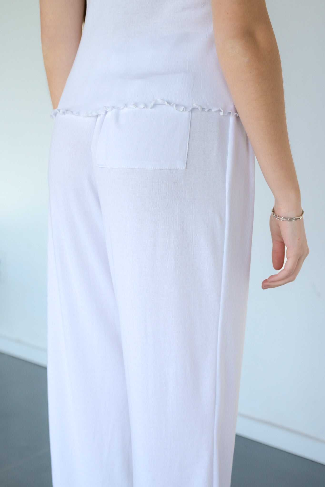 Pantalón de Rib de Algodón