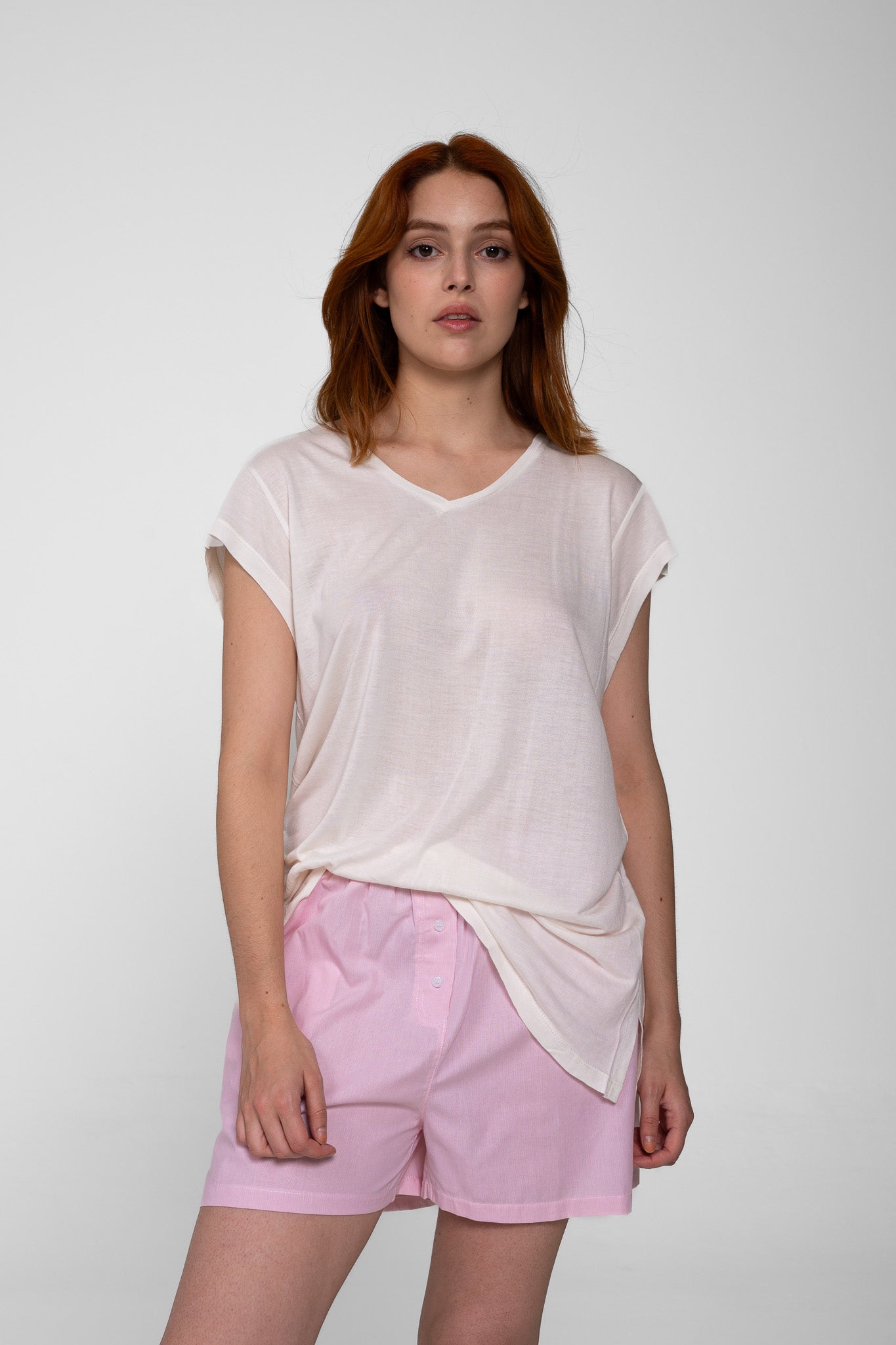 Short Camisero Rosado