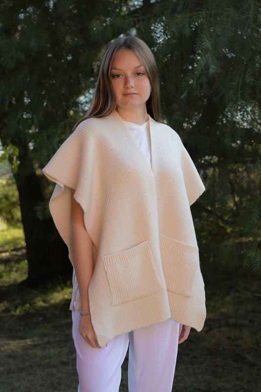 Ruana de Lana Merino