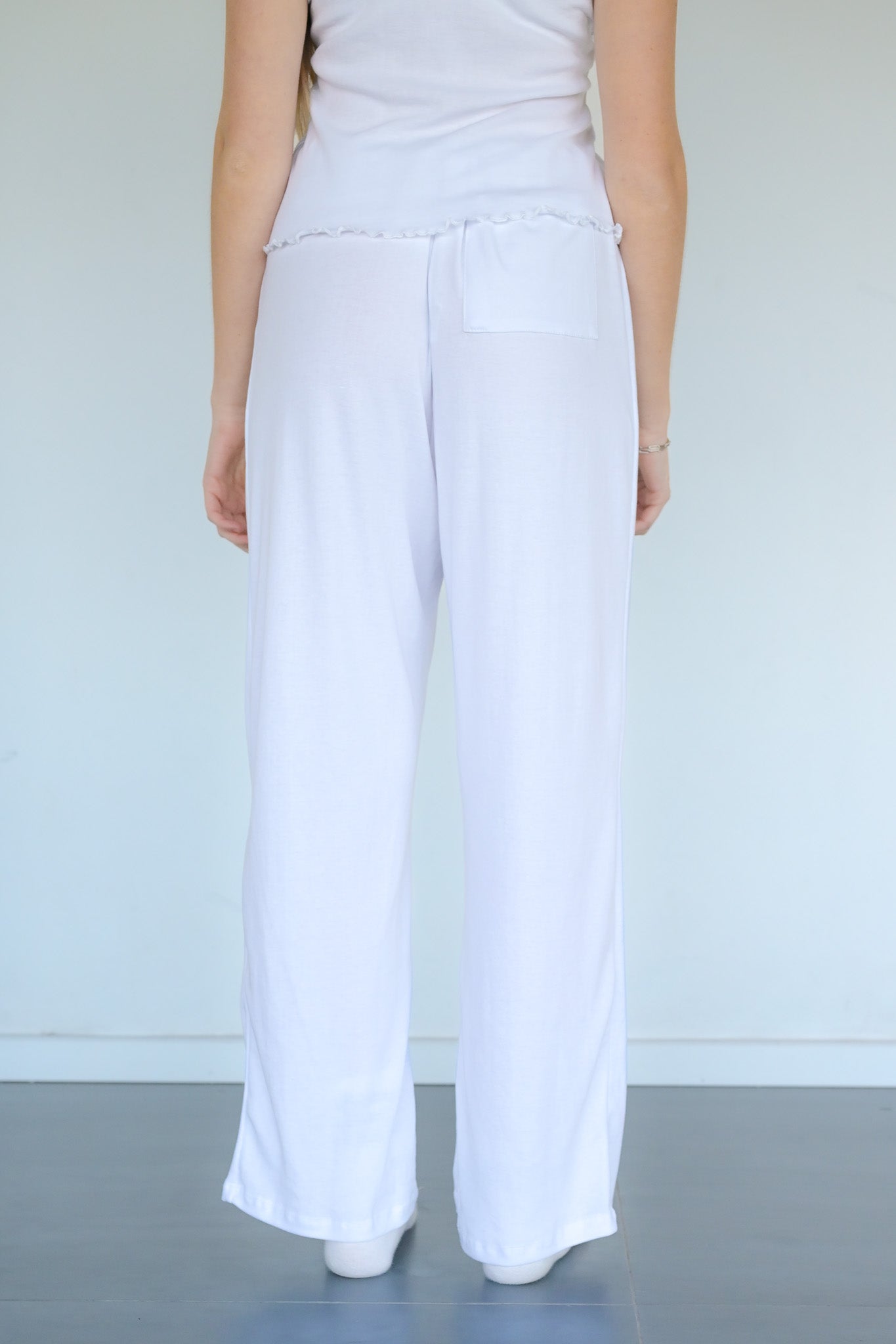 Pantalón de Rib de Algodón